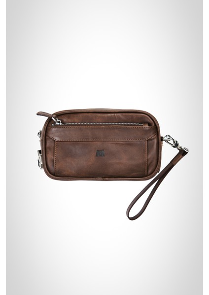 Hakiki Deri Kilitli Çanta Carew 6657 Model