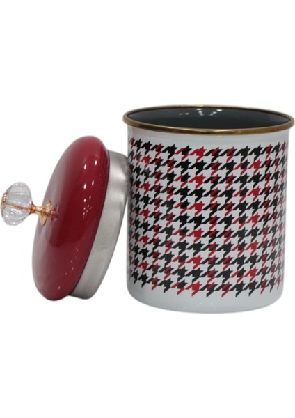 Forte Red Emaye Baharatlık Kavanoz Büyük Boy 14 cm fırsatları