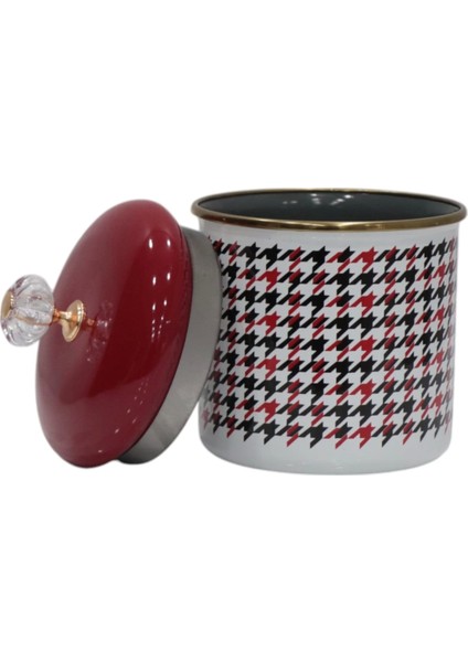 Forte Red Emaye Baharatlık Kavanoz Orta Boy 12 cm fırsatları