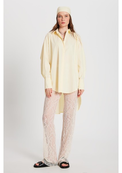 Kadın Ekru Dantel Pantolon 29173 fiyatları