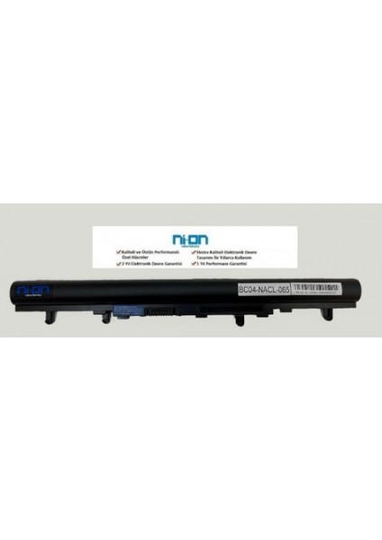 Nion Acer Aspire V5-571G Uyumlu Notebook Batarya - Pil