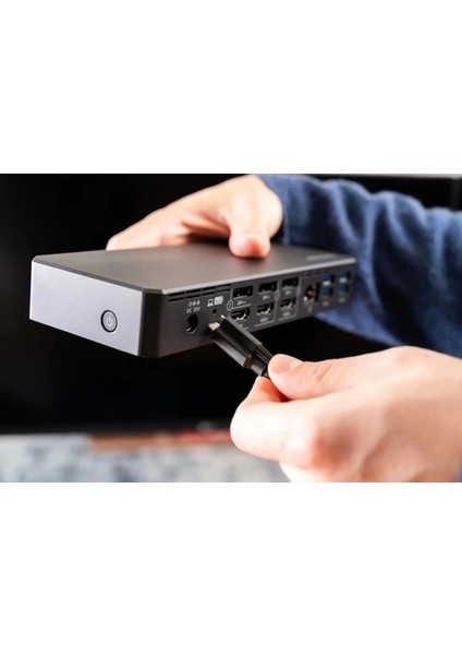 SD4790P Usb-C Dörtlü 4K Displaylink Bağlantı Istasyonu Dual 4K 100W