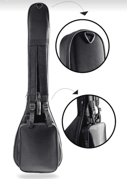 Soft Case Kısa Sap Bağlama Saz Kılıfı