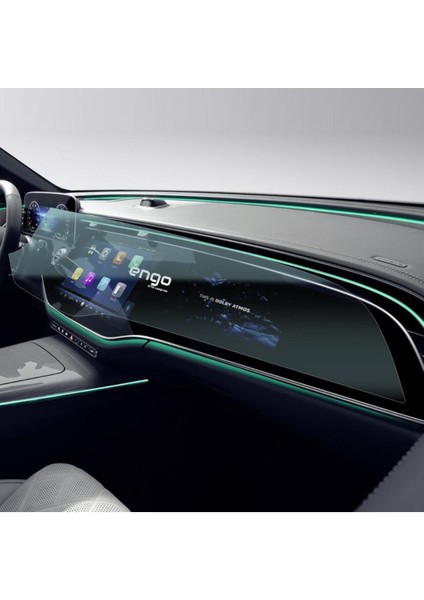Mercedes E180 Ekran Koruyucu Multimedya + Yolcu Ekranı W214
