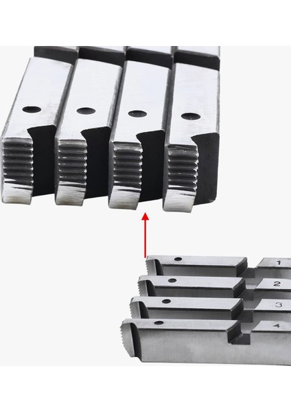 75025 Tezgah Pafta Yedek Tarak Diş Açma Tarağı 2 1/2"-3"