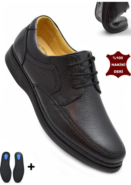 TAB8050 Ortopedik Taban Hakiki Deri Erkek Ayakkabı Mevsimlik Baba Ayakkabısı