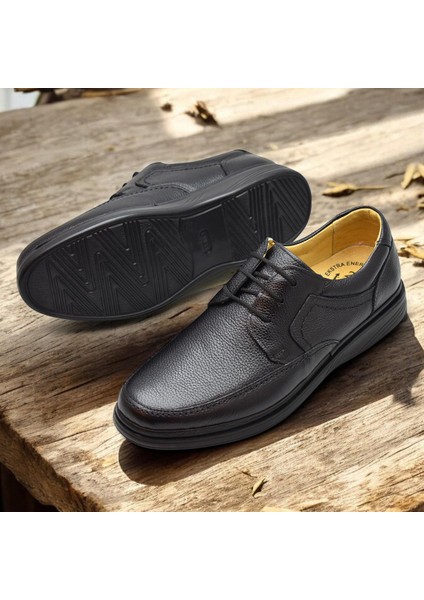 TAB8050 Ortopedik Taban Hakiki Deri Erkek Ayakkabı Mevsimlik Baba Ayakkabısı modelleri