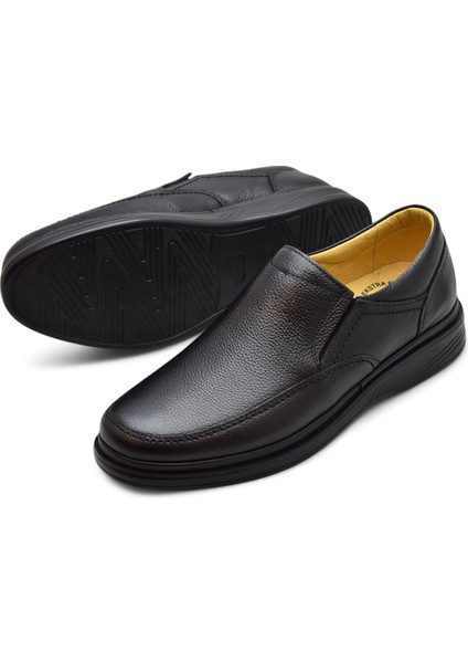 TAB8050 Ortopedik Taban Hakiki Deri Erkek Ayakkabı Mevsimlik Baba Ayakkabısı modelleri