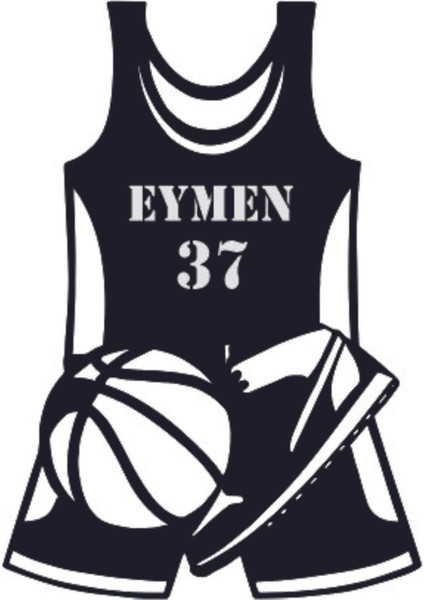 Forma Duvar Süsü Basketbol