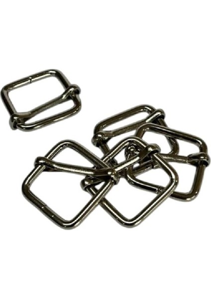 Ayar Tokası 2 cm 5 Adet (Leathercraft, Deri Hobi)