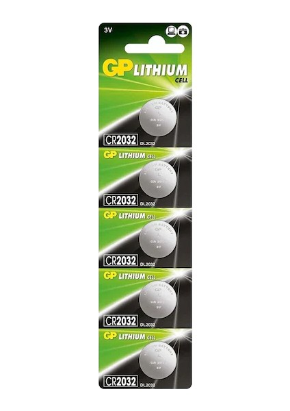 CR2032 3V Lityum Düğme/para Pil