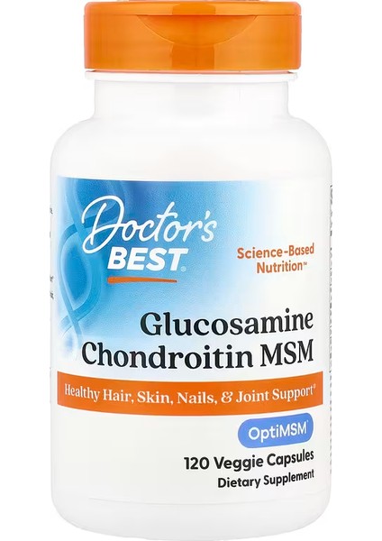 Glucosamine Chondroitin Msm, 120 Veggie Capsules