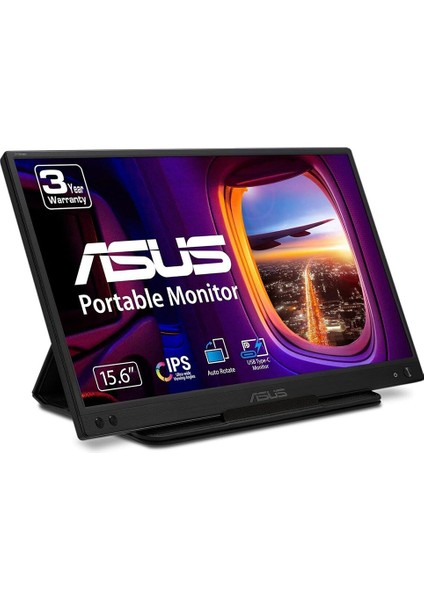 Zenscreen MB166C 15.6&quot; 5ms, 60Hz, Full Hd, Usb-C, Düşük Mavi Işık, Freesync, IPS Panel, Taşınabilir USB Monitör