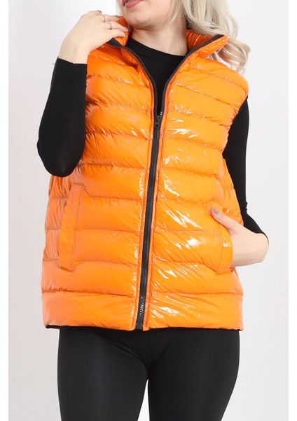 Unisex Şişme Yelek Turuncu