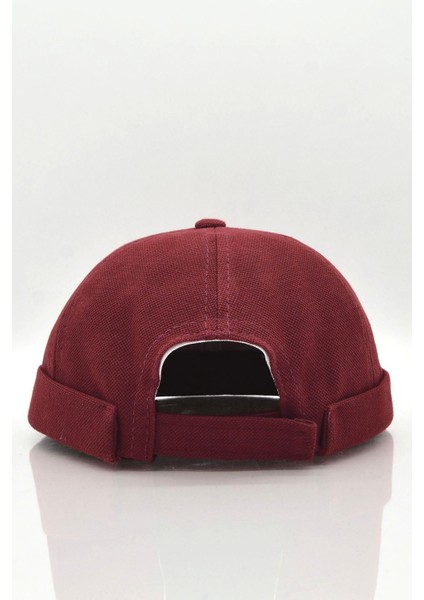 Erkek Hipster Premium Cap Bordo Docker Şapka modelleri