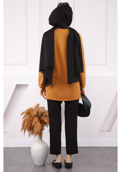 Taba Şal Yaka Krep Ceket fırsatları