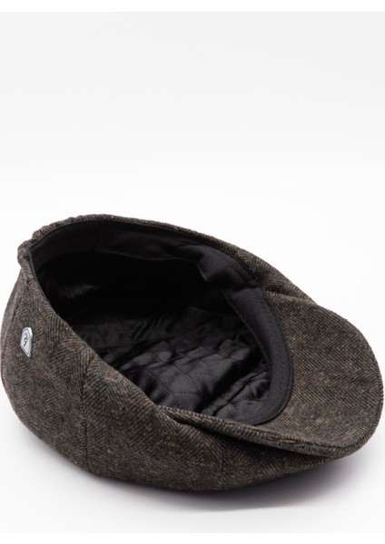 Erkek Kahve Balıksırtı Kasket 8 Parça Peaky Blinders Şapka indirimleri