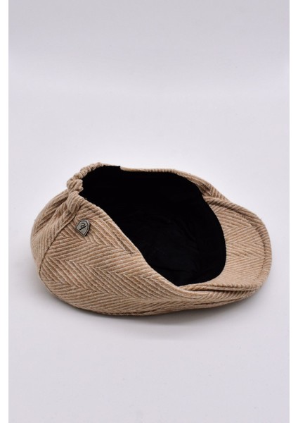 Erkek Zikzak Desenli Yünlü Kasket Şapka fırsatları