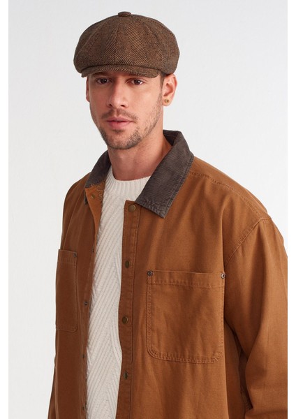 Erkek Kamel Balıksırtı Kasket 8 Parça Peaky Blinders Şapka fiyatları