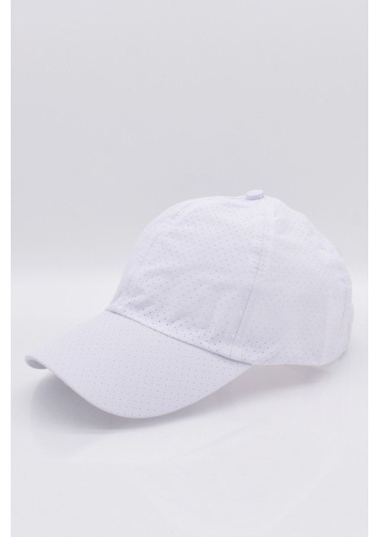 Erkek Hafif Şapka Beyaz Trekking Cap