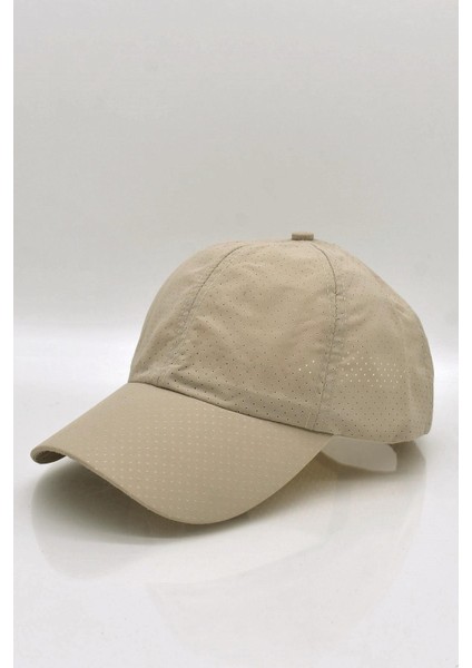Erkek Hafif Şapka Bej Trekking Cap