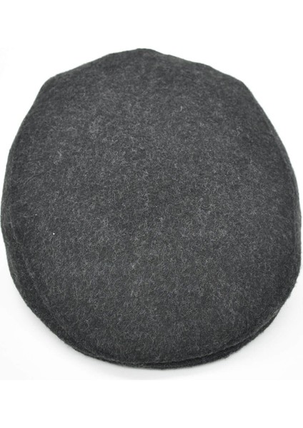 Erkek Yumuşak Siper Yün Kasket - Füme fiyatları