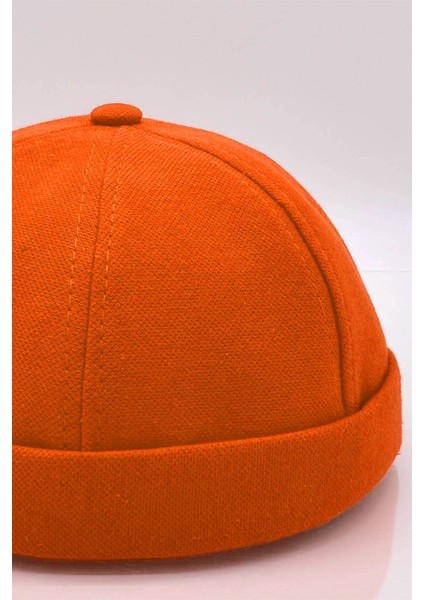 Erkek Hipster Premium Cap Turuncu Docker Şapka modelleri