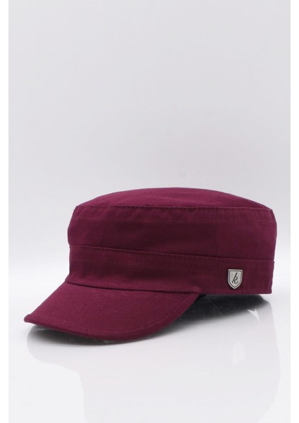 Erkek Kastro Şapka Kasket Outdoor Castro Kep Bordo