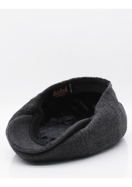 Italyan Kasket Antrasit Erkek Şapka Yün Kep fiyatları