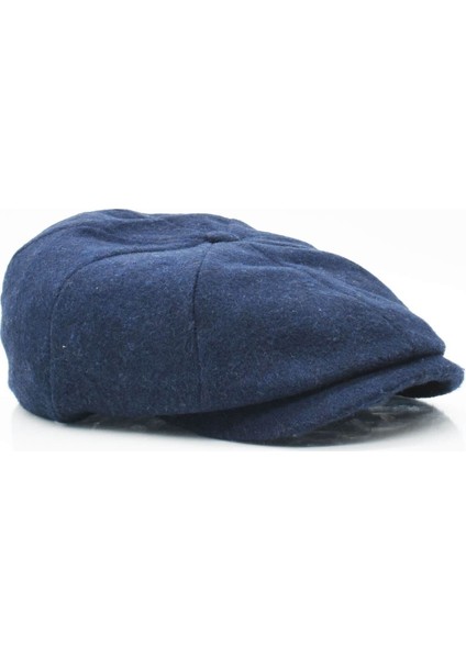 İtalyan Kasket Yün Şapka Peaky Kasket-Lacivert modelleri