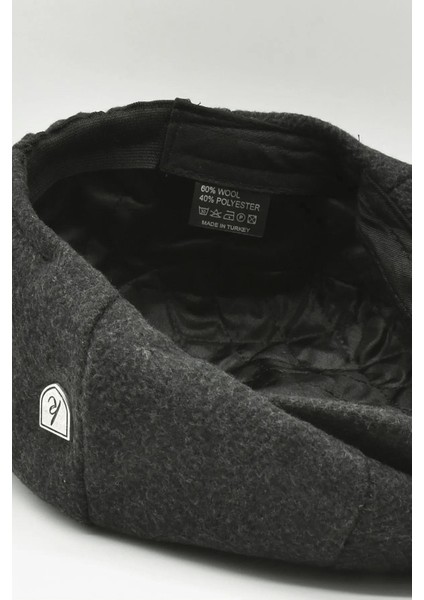 Balıksırtı Desen Koyu Gri Kasket fiyatları