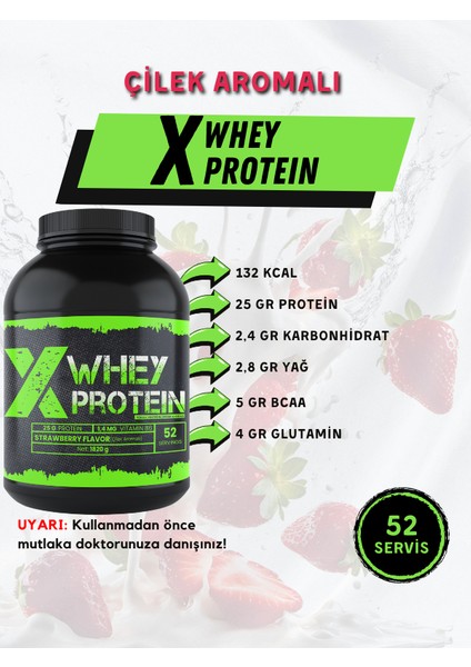 Whey Protein Tozu 1820 Çilek Aromalı