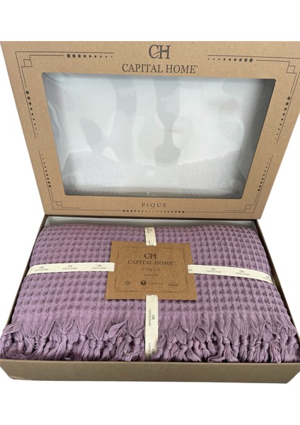 Çift Kişilik Pike Pamuklu