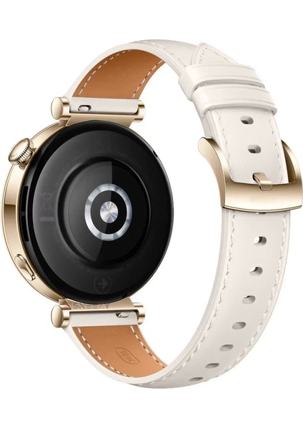 Huawei Watch Gt4 41MM Ile Uyumlu Starlight Gold Metal Tokalı Deri Zarif Şık Kordon fiyatları