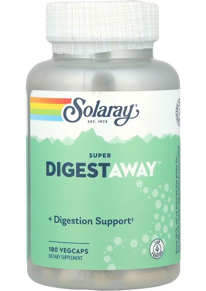 Super Digestaway 180 Vegcaps