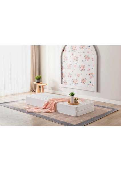 80 x 200 Ikea Divan Uyumlu Katlanır Yatak 160 x 200 x 15 cm