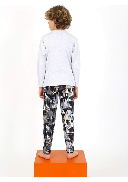 Uzun Kollu Erkek Çocuk Pijama Takımı Wıld Sport fırsatları