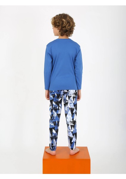 Uzun Kollu Erkek Çocuk Pijama Takımı Wıld Sport fırsatları