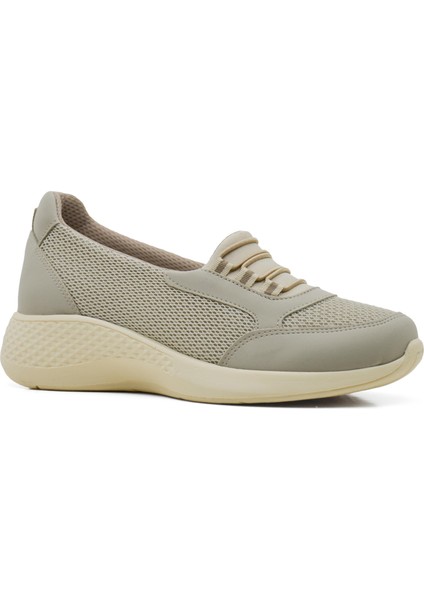 U6600 Krakers Casual - Bej - Kadın Ayakkabı