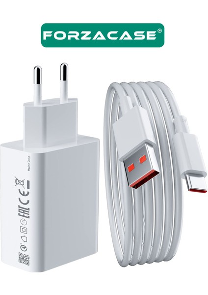 iPad 2022 2024 2025 ile Uyumlu Hızlı Şarj Destekli 120W Type-C USB Şarj Cihazı Seti FC1025