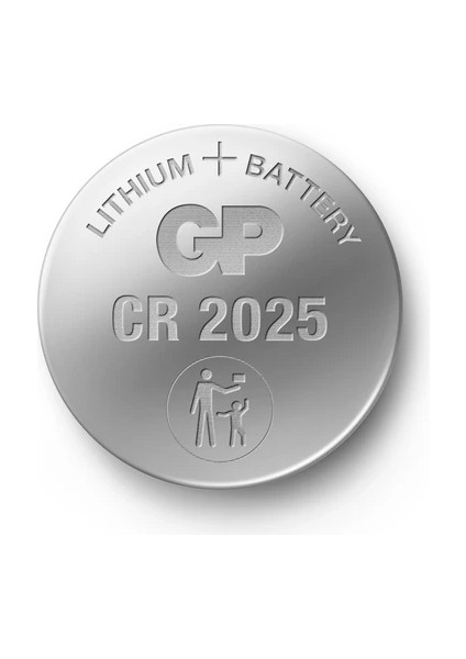 CR2025 3V Lityum Düğme/para Pil