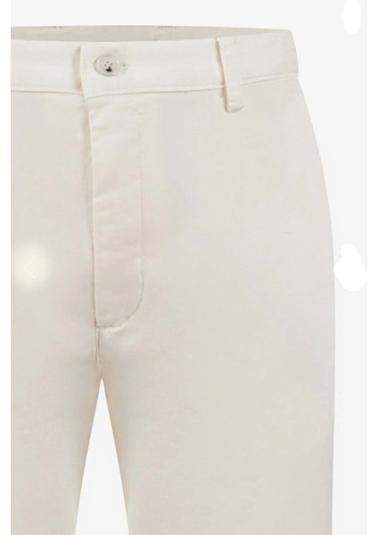 30134 Erkek Slim Fit Chino Keten Pantolon - Heredot - Taş - ST01613-TAŞ-34