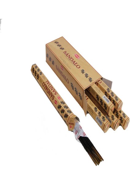 Sandal Ağacı Hexa Çubuk Tütsü (20 Adet)