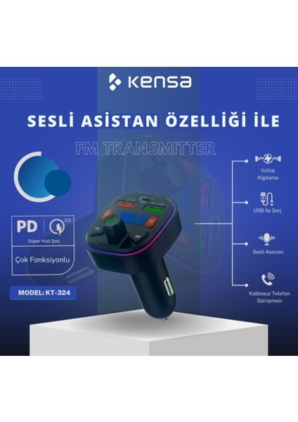 Araç Fm Radyo Çakmaklık Yeni Nesil Ultra Hızlı ve Dayanıklı