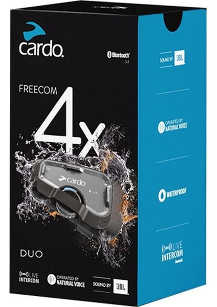 Freecom 4 Jbl Duo Bluetooth ve Intercom (Ikili Paket)
