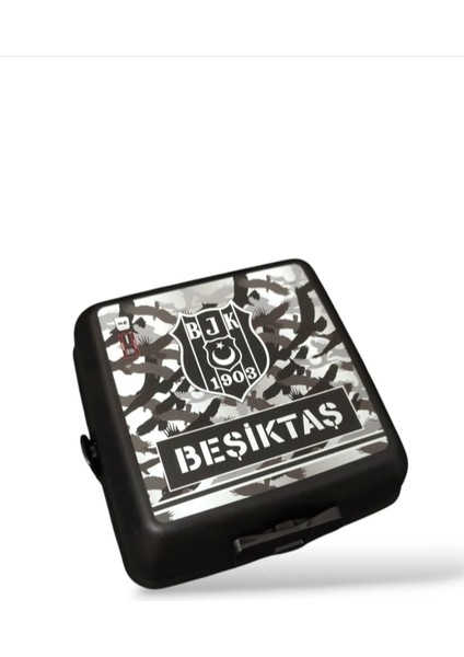 Beşiktaş Lisanslı Plastik Beslenme Kabı/kutusu (Kamuflaj)