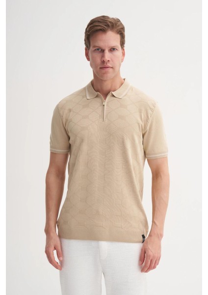 3031 Erkek Polo Yaka Triko T-Shirt