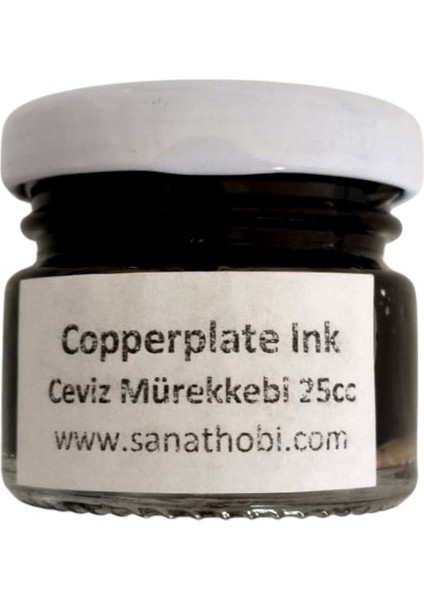 Copperplate Ink Ceviz Mürekkebi-Gölge Yazı-Walnut 25ML-INK