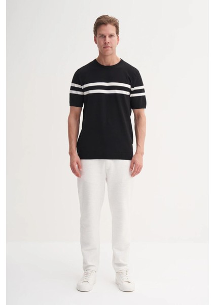 3036 Erkek Bisiklet Yaka Triko T-Shirt modelleri