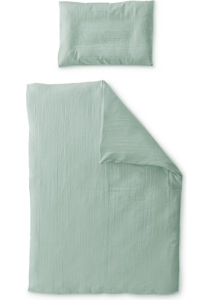 %100 Organik Pamuk Müslin Bebek Nevresim Takımı 100X135 cm Oeko Tex Sertifikalı